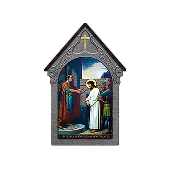 EMMERICH STATIONS OF THE CROSS  -  6" X 9"